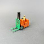 A boxed Dinky toys Coventry climax forklift truck.