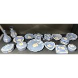 A quantity of Wedgwood collectors porcelain items.