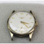 A gent's 9ct gold Longines wristwatch.