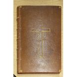 A leather bound edition in French of 'De L'imitation De Jesus-Christ' by Thomas A Kempis, 1864.