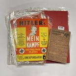 Seventeen of eighteen weekly part copies of Hitler's Mein-Kampff, part one missing, together with