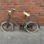 A vintage child's bicycle, L. 117cm.