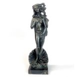 An Art Deco style bronze figure of Venus, H. 28cm.