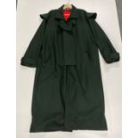 A gent's Swanndri green woollen greatcoat, 2XL.