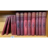 Eight volumes of The war illustrated together with five volumes of The war in pictures.