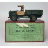 A boxed Britains diecast model vehicle 'Beetle Lorry' with driver no. 1877.