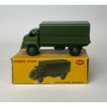 A boxed Dinky Toys model no. 621 '3-Ton army wagon'.