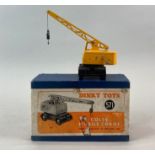 A boxed Dinky Toys diecast model no. 571 'Coles mobile crane'.