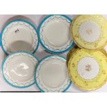 A quantity of Spode and other fine china plates.