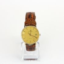 A gent's 9ct gold Mappin & Webb wristwatch.