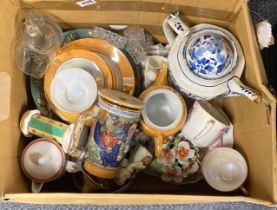 A quantity of Royal Doulton and other china items.