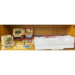 A boxed Corgi Queen Elizabeth the Queen Mother commemorative carriage and further diecast vehicles.