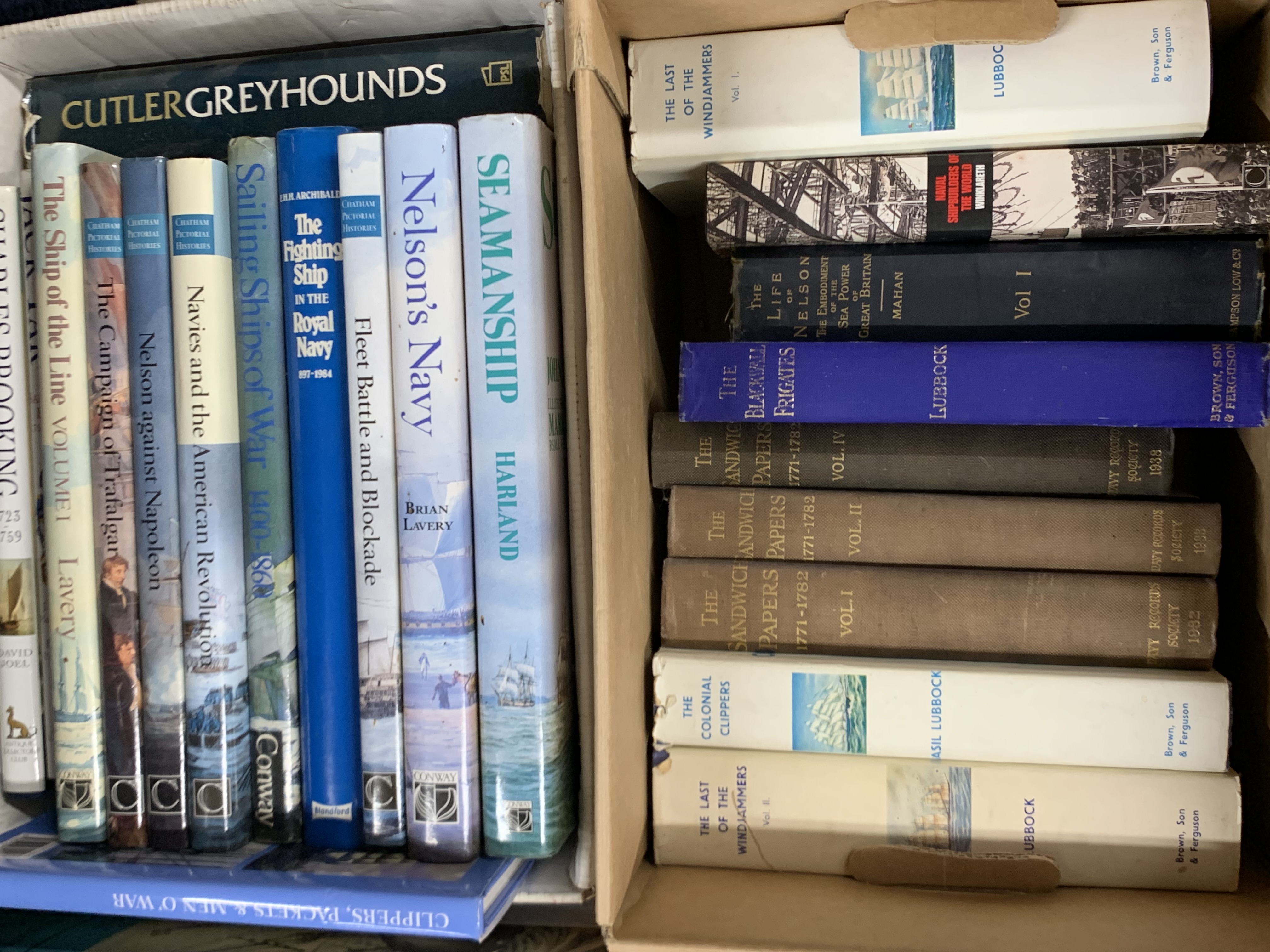 A large quantity of sailing ship and shipping related books. - Image 3 of 4