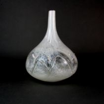 A studio glass vase, H. 28cm.