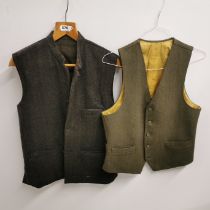 Two gents woollen waistcoats.