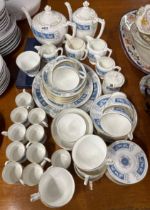 An extensive Coalport Revelry pattern tea and coffee set.