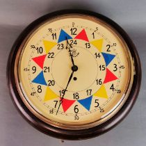A reproduction R.A.F fusee wall clock, dia. 38cm.