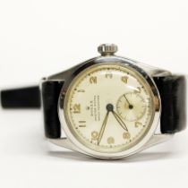 A gent's vintage stainless Rolex Tudor Royale wristwatch, appears to be in working order but not