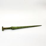 Antiquities interest: Early bronze short sword, L. 38cm.