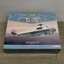 A Corgi Sikorsky VH-3D Sea King U.S. Presidential Flight boxed model from the Aviation Archive.