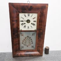 A 19th century American "Kipper box clock"