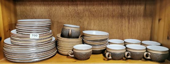 An extensive Denby dinner and tea set.