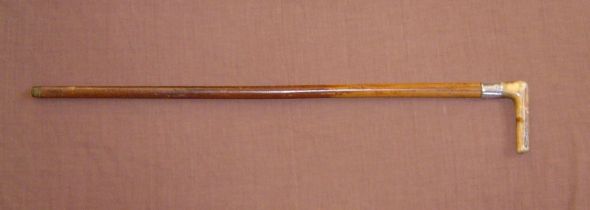 Sword Stick ---A horn handled Malacca flick stick rather than a swordstick. By whipping the stick
