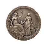 A SILVER MEDAL FOR THE COMPAGNIE UNIVERSELLE DU CANAL MARITIME DE SUEZ, 1869