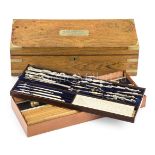 Ø A DRAWING SET BY BAKER, LONDON, CIRCA 1892