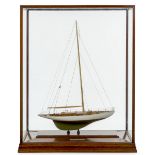A 1:32 SCALE BUILDER'S MODEL FOR THE RACING AND CRUISING YACHT 'MARY BOWER', 1939