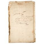 A LOG FROM THE 1664 FOURTH-RATE GREENWICH, KEPT BY CAPTAIN CHARLES WAGER