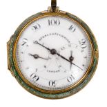 AN 18TH CENTURY PEDOMETER BY SPENCER & PERKINS, LONDON