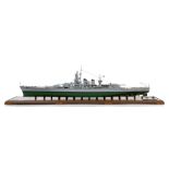 A 1:192 SCALE STATIC DISPLAY MODEL OF THE ITALIAN BATTLESHIP R.N. ROMA [1940] BY FINE ART MODELS