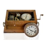 A RARE MARINE MASTER CLOCK BY MAGNETA CO., CIRCA 1907, AND SUPPLIED TO WHITE STAR LINE