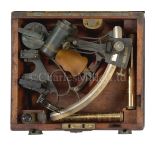 A 7IN. RADIUS VERNIER SEXTANT BY HEATH AND CO., LONDON, CIRCA 1894