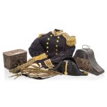 A CAPTAIN'S FULL DRESS UNIFORM FOR THE ROYAL NAVY