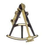Ø AN 11½IN. RADIUS VERNIER OCTANT BY SPENCER, BROWNING & RUST, LONDON, CIRCA 1840