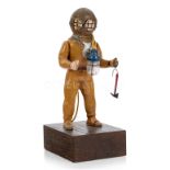 TINPLATE MODEL DIVER BY FLEISCHMANN, CIRCA 1920