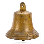 A U-BOAT ALARM BELL FOR SUBMARINE U17, PROBABLY CIRCA 1935