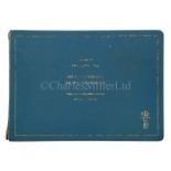 A COMMEMORATIVE PHOTOGRAPH ALBUM FOR H.M.S. CORNWALL, LAUNCHED BY DIANA, PRINCESS OF WALES, 1985