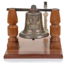 THE SHIP'S BELL FROM THE S.S. MERA 1882