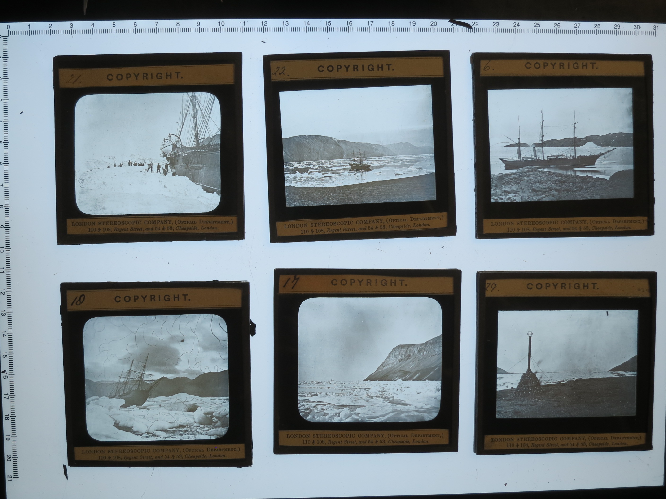 BRITISH ARCTIC EXPEDITION, 1875-76, A RARE GROUP OF PHOTOGRAPHIC SLIDES - Image 4 of 7