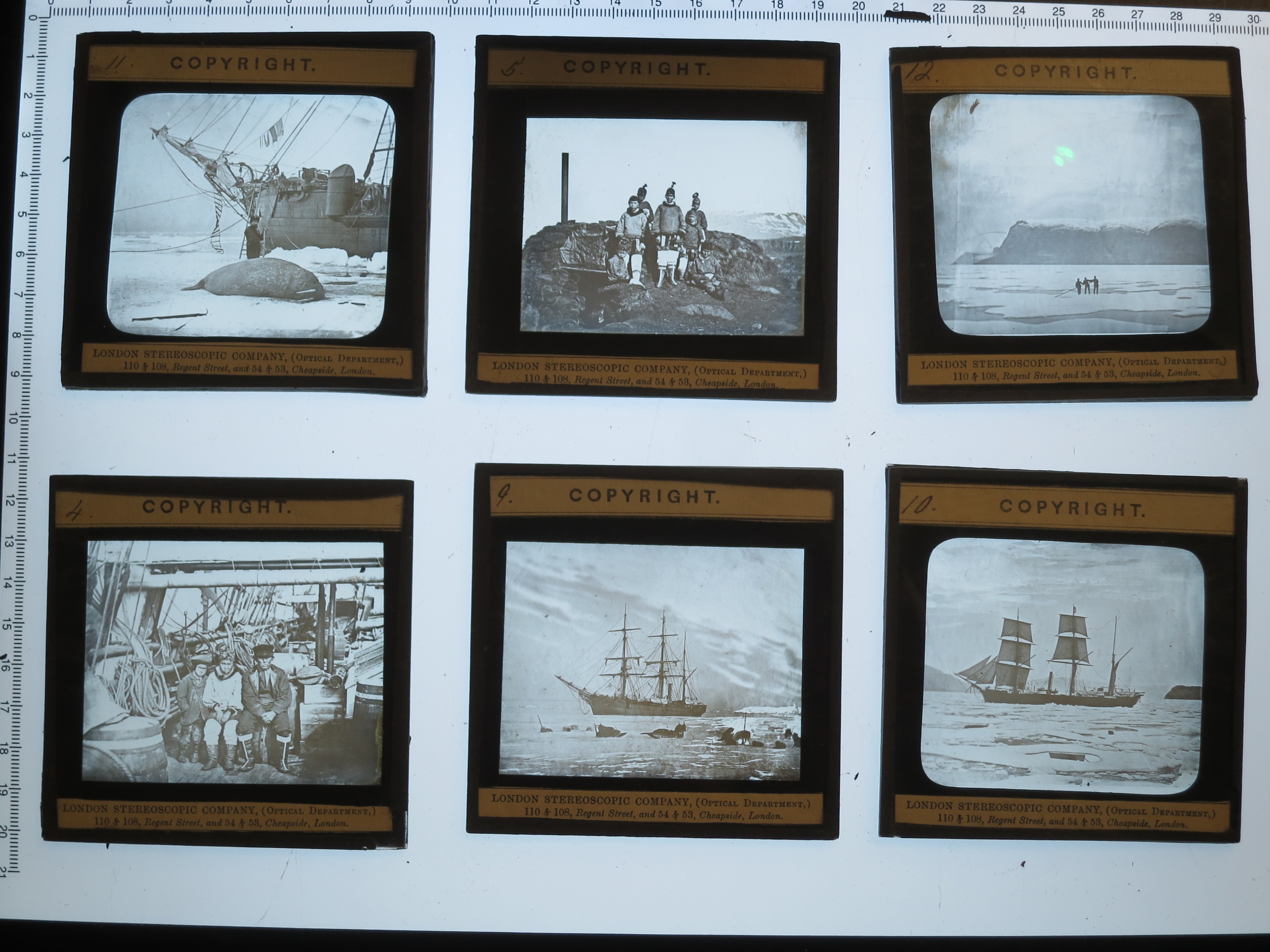 BRITISH ARCTIC EXPEDITION, 1875-76, A RARE GROUP OF PHOTOGRAPHIC SLIDES - Image 2 of 7