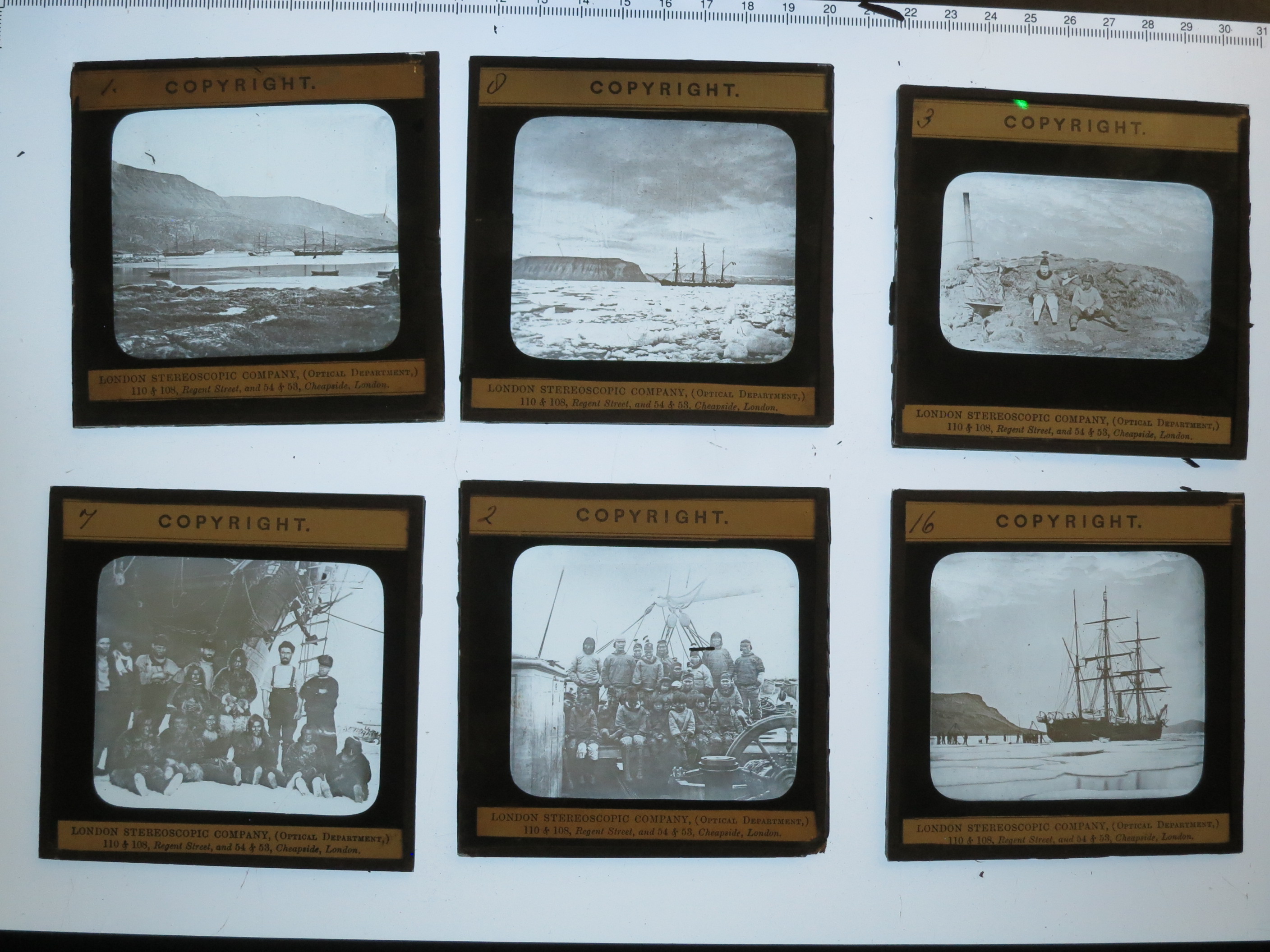 BRITISH ARCTIC EXPEDITION, 1875-76, A RARE GROUP OF PHOTOGRAPHIC SLIDES - Image 3 of 7