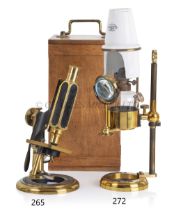 A COMPOUND MONOCULAR MICROSCOPE BY J.BECK, LONDON, CIRCA 1867