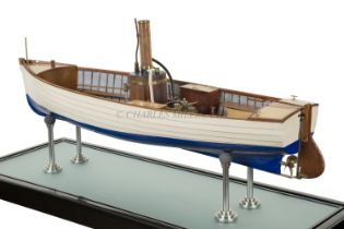 MODEL OF THE STEAM LAUCH 'EMMA'