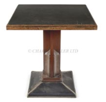 A LOUNGE TABLE BY G.T. RACKSHAW, WORCESTER, FOR R.M.S. QUEEN MARY, CIRCA 1936