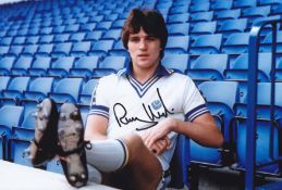 Autographed Ray Hankin 12 X 8 Photo - Col, Depicting Leeds United's New Signing Ray Hankin Posing