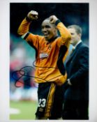 Wolverhampton Wanderers Legend Paul Ince Signed 10x8 inch Colour Photo. Good condition. All