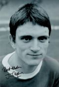 Jimmy Ryan signed Manchester United 12x8 black and white photo. James Ryan (born 12 May 1945) is a